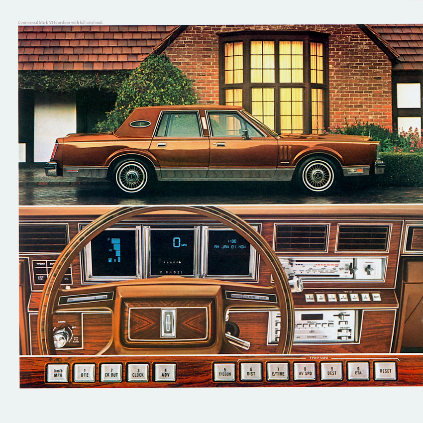 1981 Lincoln Continental Mark VI Brochure Page 17